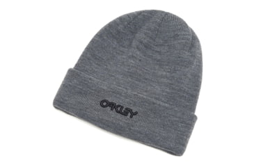 Image of Oakley B1B Logo Beanie - Mens, New Athletic Grey, One Size, FOS900256-27B