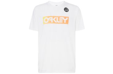 Image of Oakley B1B Logo Tee - Men's, White, Large, 457526-100-L