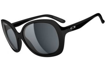 Image of Oakley Backhand Sunglasses, Polished Black OO9178-01-RX
