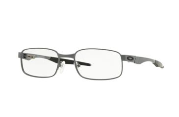 Image of Oakley BACKWIND OX3164 Eyeglass Frames 316401-55 - Satin Grey Frame, Clear Lenses