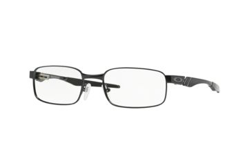 Image of Oakley BACKWIND OX3164 Eyeglass Frames 316404-51 - Polished Midnight Frame, Clear Lenses