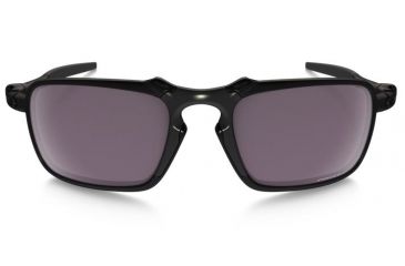 Image of Oakley Badman Sunglasses Dark Carbon Frame, Prizm Daily Polarized Lens-OO6020-06
