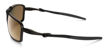 Image of Oakley Badman Sunglasses Pewter Frame, Tungsten Iridium Polarized Lens-OO6020-02