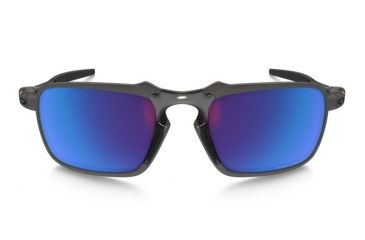 Image of Oakley Badman Sunglasses Plasma Frame, Sapphire Iridium Polarized Lens-OO6020-04