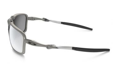 Image of Oakley Badman Sunglasses X Titanium Frame, Chrome Iridium Polarized Lens-OO6020-05