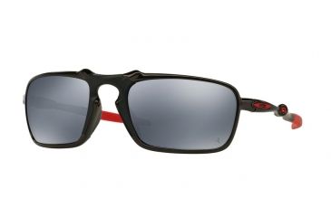 Image of Oakley BADMAN OO6020 Single Vision Prescription Sunglasses OO6020-602007-60 - Lens Diameter 60 mm, Frame Color Dark Carbon
