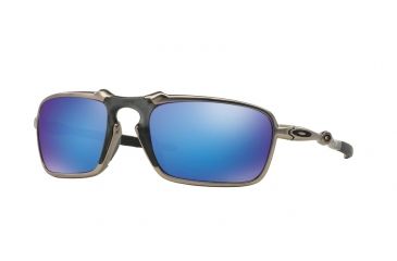 Image of Oakley BADMAN OO6020 Single Vision Prescription Sunglasses OO6020-602004-60 - Lens Diameter 60 mm, Frame Color Plasma