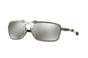 Image of Oakley BADMAN OO6020 Single Vision Prescription Sunglasses OO6020-602005-60 - Lens Diameter 60 mm, Frame Color X Ti