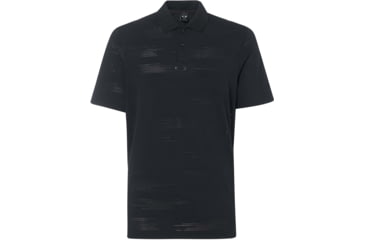 Image of Oakley Balata Performance Polo - Mens, Blackout, Extra Large, 434306-02E-XL