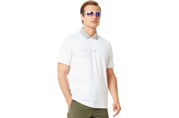 Image of Oakley Balata Performance Polo - Mens, White, 2XL, 434306-100-XXL