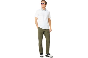 Image of Oakley Balata Performance Polo - Mens, White, 2XL, 434306-100-XXL