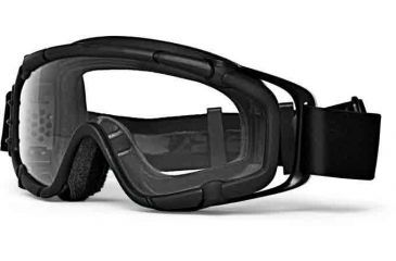Image of Oakley Ballistic Assault Fan Goggles, Black Frame, Clear, Grey, and Laser Lenses OO7033-01