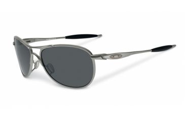 Image of Oakley Ballistic Crosshair Single Vision Prescription Sunglasses, Gunmetal Frame, OO4069-02SV