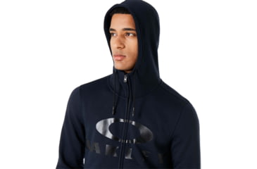 Image of Oakley Bark Full Zip Hoodie - Mens, Fathom, 3XL, 461643-6AC-XXXL