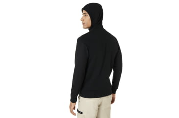 Image of Oakley Bark Fz Hoodie - Mens, White, Large 461643-100-L