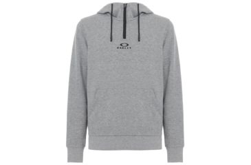 Image of Oakley Bark Half Zip Hoodie - Mens, Athletic Heather Grey, Extra Large, 461645-24G-XL