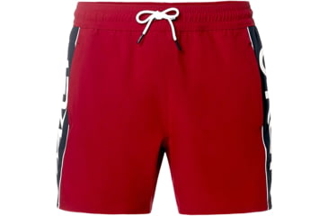 Image of Oakley Barnie Beach Block 16 Swim Shorts - Mens, Raspberry, Large, 482473A-45A-L