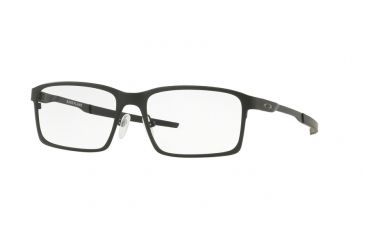 Image of Oakley BASE PLANE OX3232 Prescription Eyeglasses, 52mm, Satin Black, OX3232-323201-52-SV