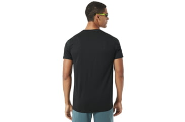 Image of Oakley Base Short Sleeve - Mens, Blackout, Extra Small, 434006-02E-XS