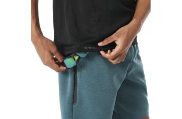 Image of Oakley Base Short Sleeve - Mens, Blackout, Extra Small, 434006-02E-XS
