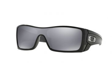 Image of Oakley BATWOLF OO9101 Single Vision Prescription Sunglasses OO9101-910101-27 - Frame Color Black Ink, Lens Diameter 27 mm