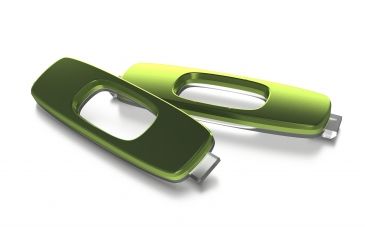 Image of Oakley Batwolf Replacement Icon, Team Green, RGL4632AA GN149