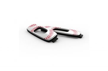 Image of Oakley Batwolf Replacement Icon, White Baseball, RGL4632AA GR004