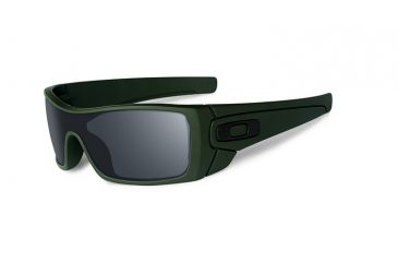 Image of Oakley Batwolf Single Vision Prescription Sunglasses, Mil Spec Green Frame, OO9101-44SV