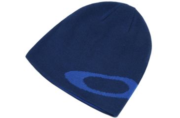 Image of Oakley Beanie Ellipse - Mens, Dark Blue, One Size, 911498-609-609-U