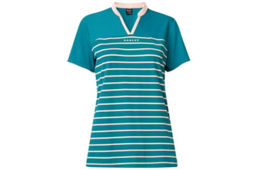 Image of Oakley Bella Golf Polo Short Sleeve - Womens, Forest Green, Extra Large, 532363-73F-XL