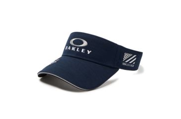 Image of Oakley Bg Emb Visor - Mens, Fathom, One Size, 912038-6AC-U