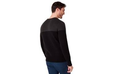 Image of Oakley Bicolor Crew Neck Tee - Mens, Blackout, Medium, 434131-02E-M