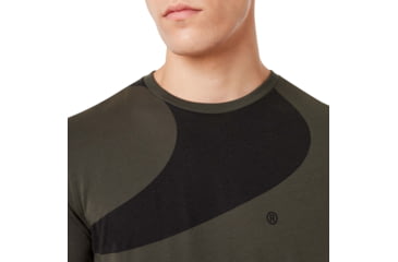 Image of Oakley Big Ellipse Tee - Mens, New Dark Brush, Medium, 457525-86L-M