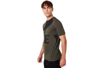 Image of Oakley Big Ellipse Tee - Mens, New Dark Brush, Medium, 457525-86L-M
