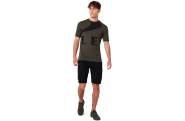 Image of Oakley Big Ellipse Tee - Mens, New Dark Brush, Medium, 457525-86L-M