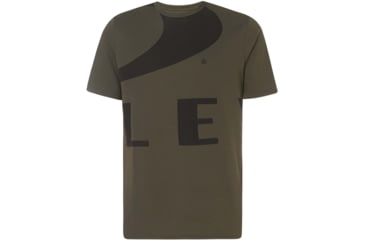 Image of Oakley Big Ellipse Tee - Mens, New Dark Brush, Medium, 457525-86L-M