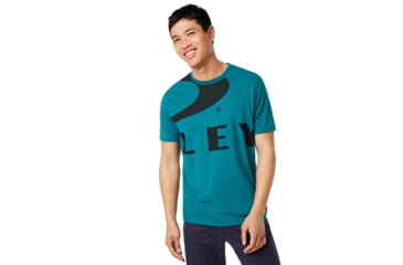 Image of Oakley Big Ellipse Tee - Mens, Petrol, Extra Large, 457525-9PE-XL