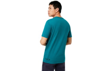 Image of Oakley Big Ellipse Tee - Mens, Petrol, Medium, 457525-9PE-M