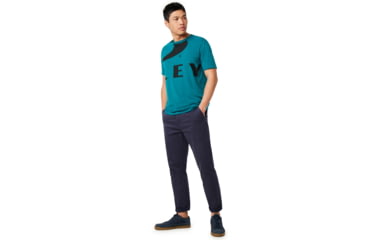 Image of Oakley Big Ellipse Tee - Mens, Petrol, Medium, 457525-9PE-M