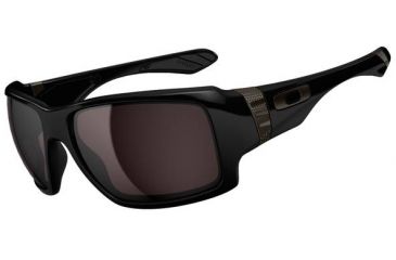 Image of Oakley Big Taco Sunglasses, Polished Black OO9173-01