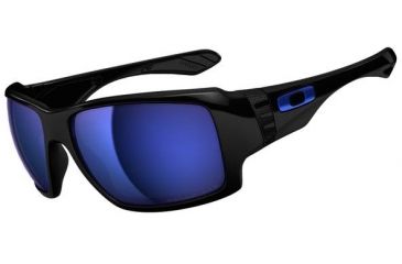 Image of Oakley Big Taco Sunglasses, Polished Black OO9173-06