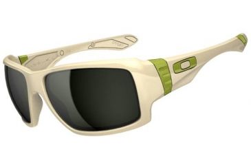 Image of Oakley Big Taco Sunglasses, Matte Bone OO9173-07