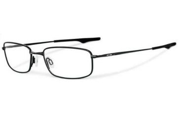 Image of Oakley Keel Blade Progressive Prescription Eyeglasses, Polished Black Frame, OX3125-0153PR