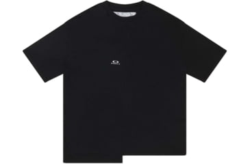 Image of Oakley Block Short Sleeve Tee - Men's, Blackout, Medium, 457770-02E-M