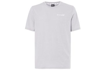Image of Oakley Blur Advertising Short Sleeve Tee - Men's, Granite Heather, Large, 457361-24L-L