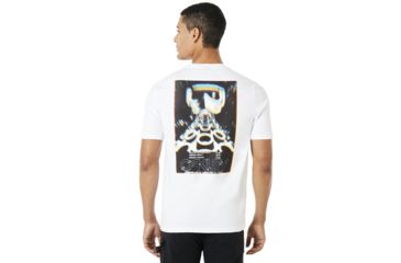 Image of Oakley Blur Advertising Ss - Mens, Jet Black Heather, Extra Large 457361-01S-XL