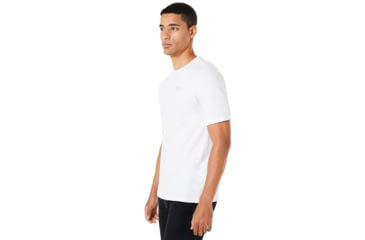 Image of Oakley Blur Advertising Ss - Mens, White, Large, 457361-100-L