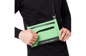 Image of Oakley Body Bag Flat Case - Mens, Laser Green, One Size, 921601-73E-U