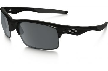 Image of Oakley Bottle Rocket Sunglasses, Polish Blk Frame, Blk Irid Lens, Polarized OO9164-01