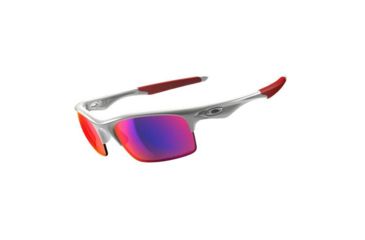 Image of Oakley Bottle Rocket Shades, Polish White Frame, OO Red Irid Lens, Polarized OO9164-04